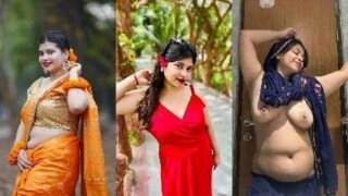 Bengali Rima Akter strips underwear fully nude exposing boobs and thick ass on cam