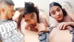 Nude Desi Girlfriend Gives Sloppy Blowjob To Her Boyfriend