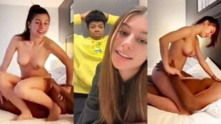 Famous Instagram Girl Sex Tape Riding Boyfriend’s Big Cock